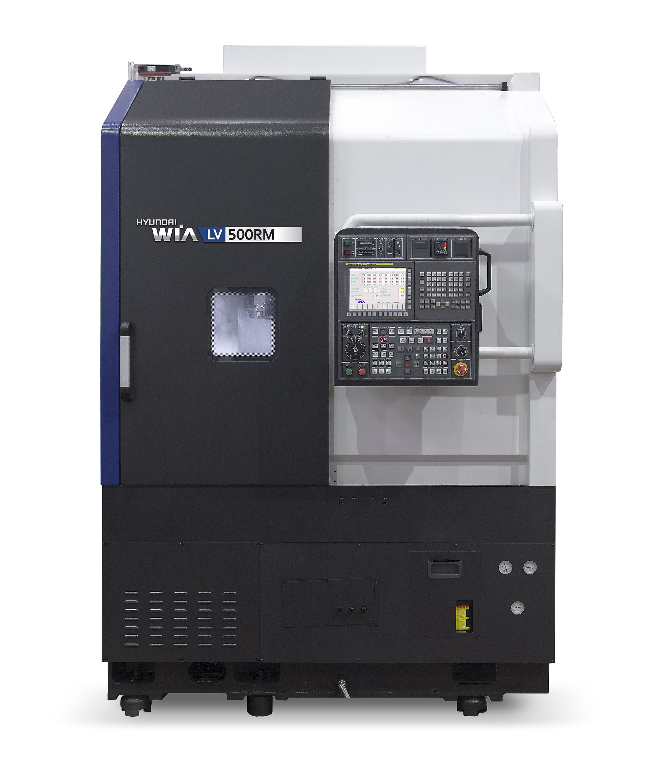 Karusel Hyundai WIA LV500RM - Vertikálne CNC sústružnícke centrum s poháňanými nástrojmi